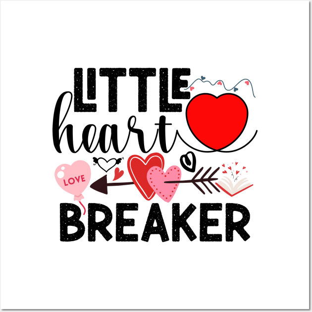 Little Heartbreaker Wall Art by MZeeDesigns